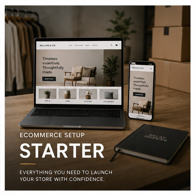 Shopify Store Build — Starter